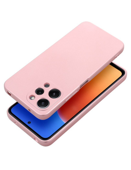 Coque METALLIC pour XIAOMI Redmi 12 4G rose