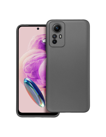 Coque METALLIC pour XIAOMI Redmi NOTE 12S gris