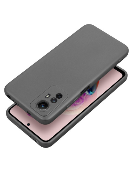Coque METALLIC pour XIAOMI Redmi NOTE 12S gris
