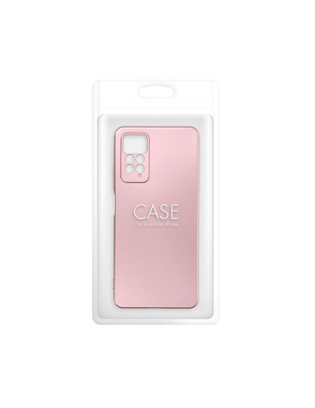 Coque METALLIC pour XIAOMI Redmi Note 12S rose