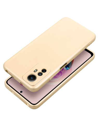 Coque METALLIC pour XIAOMI Redmi NOTE 12S or