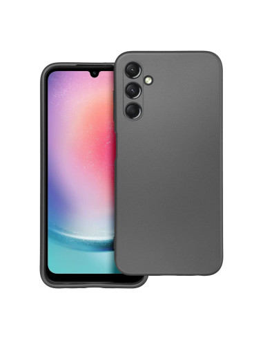 Coque METALLIC pour SAMSUNG A25 5G gris