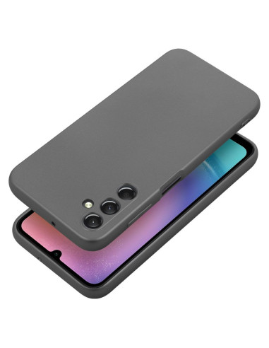 Coque METALLIC pour SAMSUNG A25 5G gris