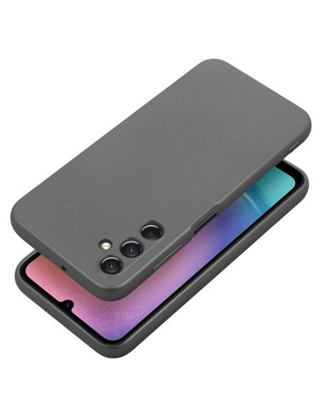 Coque METALLIC pour SAMSUNG A25 5G gris