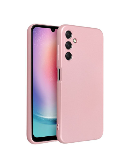 Coque METALLIC pour SAMSUNG A25 5G rose