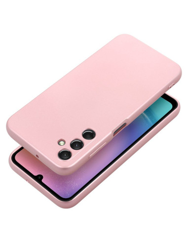 Coque METALLIC pour SAMSUNG A25 5G rose