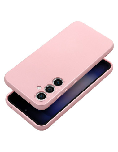 Coque METALLIC pour SAMSUNG S23 FE rose