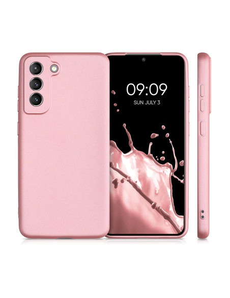 Coque METALLIC pour SAMSUNG S23 FE rose