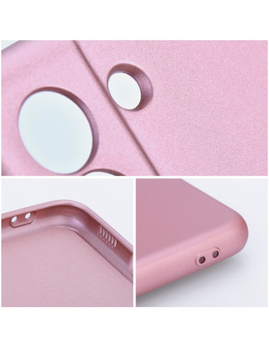 Coque METALLIC pour SAMSUNG S23 FE rose