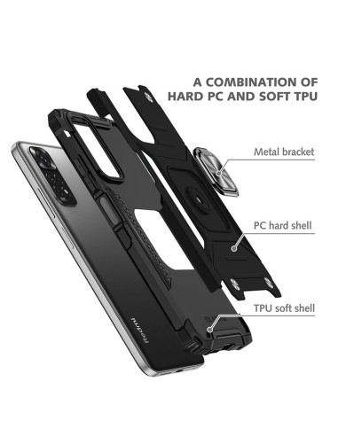 Coque NITRO pour XIAOMI Redmi 12 4G noir