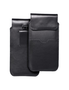 Chausson universel en cuir avec rabat - ROYAL / noir - Taille 3XL - HUAWEI MATE 20X
