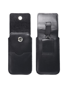 Chausson universel en cuir avec rabat - ROYAL / noir - Taille 3XL - HUAWEI MATE 20X 2