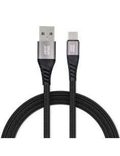 Câble tressé Blue Star avec connecteur USB A vers USB C 3A