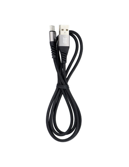 Câble tressé Blue Star avec connecteur USB A vers USB C 3A