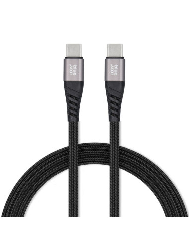Câble tressé Blue Star avec connecteur USB C vers USB C 3A 60W