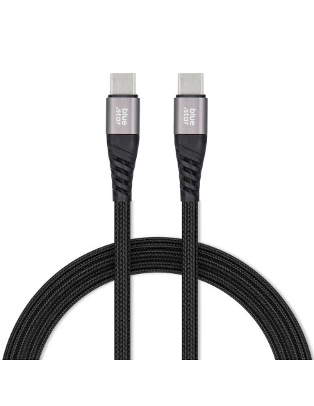 Câble tressé Blue Star avec connecteur USB C vers USB C 3A 60W