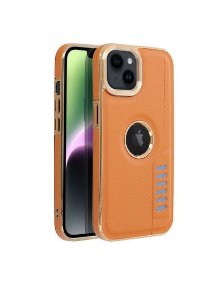 MILANO Coque pour IPHONE 14 marron