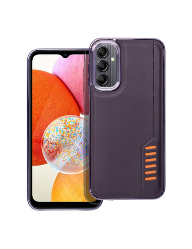 Coque MILANO pour SAMSUNG A14 4G / A14 5G violet foncé