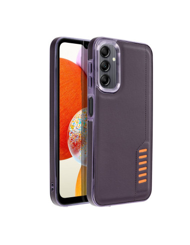 Coque MILANO pour SAMSUNG A14 4G / A14 5G violet foncé