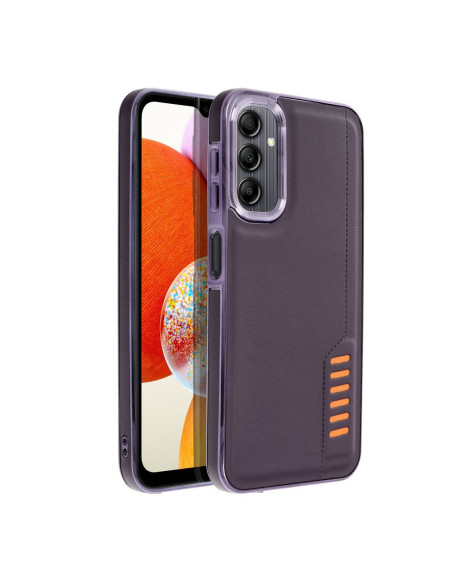 Coque MILANO pour SAMSUNG A14 4G / A14 5G violet foncé