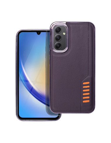 MILANO Coque pour SAMSUNG A34 5G violet foncé