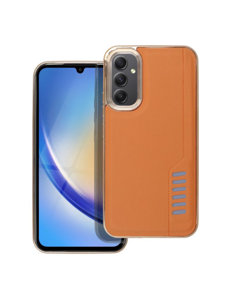 MILANO Coque pour SAMSUNG A34 5G marron