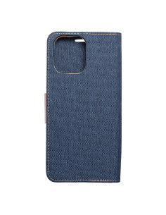 Etui Canvas pour XIAOMI Redmi 12 4G / 12 5G bleu marine 2