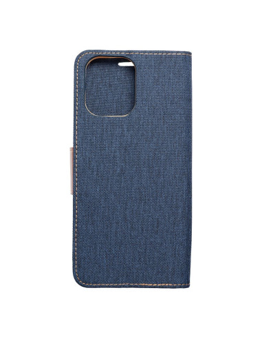 Etui Canvas pour XIAOMI Redmi 12 4G / 12 5G bleu marine