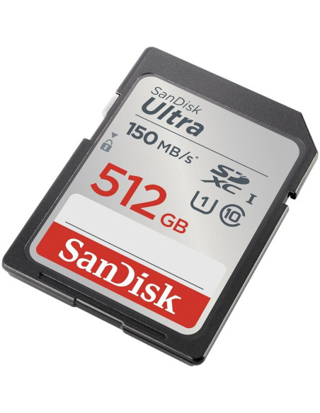 Carte mémoire SANDISK ULTRA SDXC 512GB 150MB/s