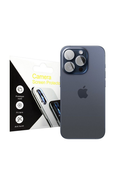 VERRE TREMPE Tempered Glass Camera Cover pour APP iPho 15 Pro