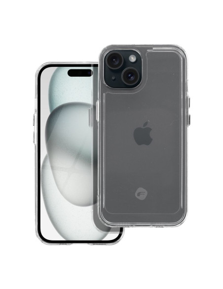 FORCELL F-PROTECT Coque transparente pour IPHONE 15 transparent