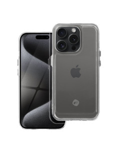 FORCELL F-PROTECT Coque transparente pour IPHONE 15 Pro transparent