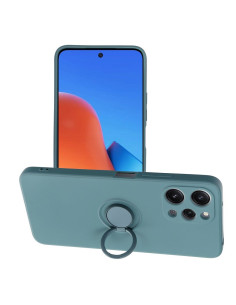 Coque SILICONE RING pour XIAOMI Redmi 12 4G vert
