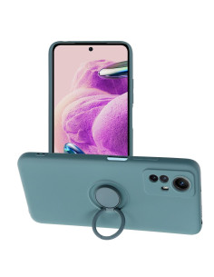 Coque SILICONE RING pour XIAOMI Redmi NOTE 12S vert
