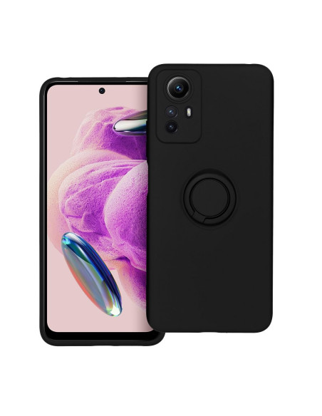 Coque SILICONE RING pour XIAOMI Redmi NOTE 12S noir