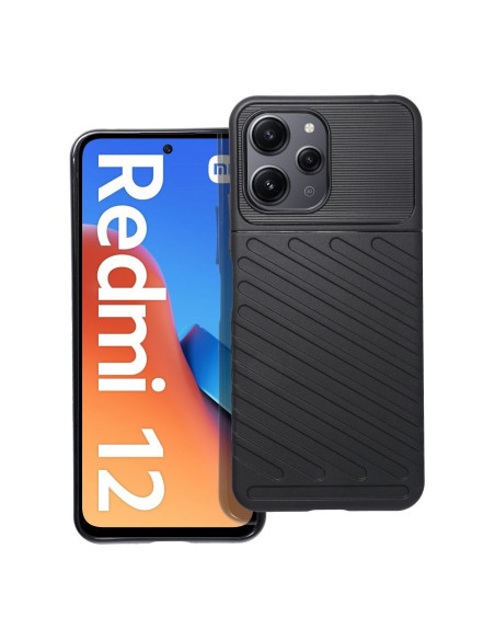 Coque THUNDER pour XIAOMI Redmi 12 4GC noir