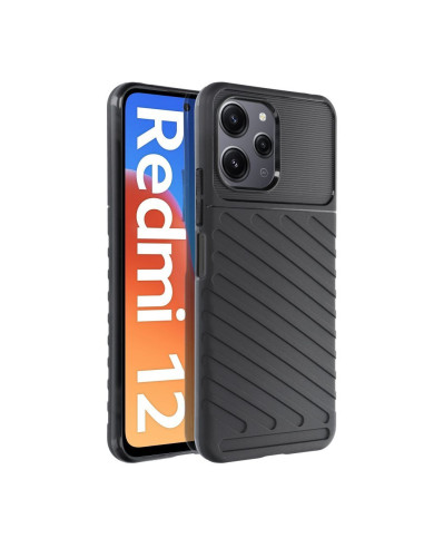 Coque THUNDER pour XIAOMI Redmi 12 4GC noir