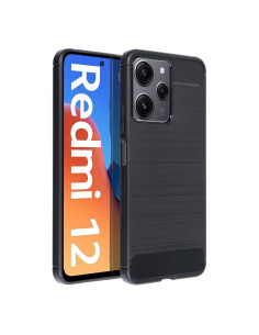 COQUE FORCELL - CARBON pour XIAOMI Redmi 12 4G / Redmi 12 5G NOIR