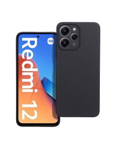 Coque MATT pour XIAOMI Redmi 12 4G / Redmi 12 5G noir