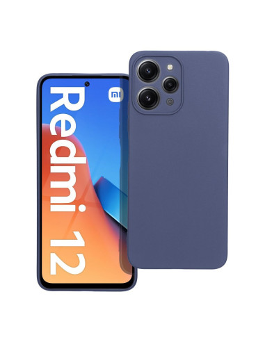 Coque MATT pour XIAOMI Redmi 12 4G / Redmi 12 5G bleu