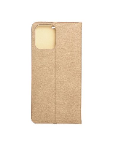 Etui Luna Book pour XIAOMI Redmi 12 4G / 12 5G or