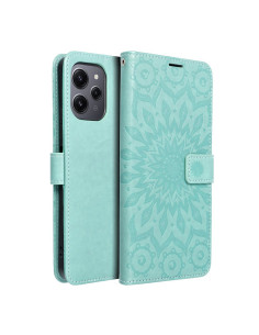 Etui MEZZO Book pour XIAOMI Redmi 12 4G / 12 5G mandala vert 2