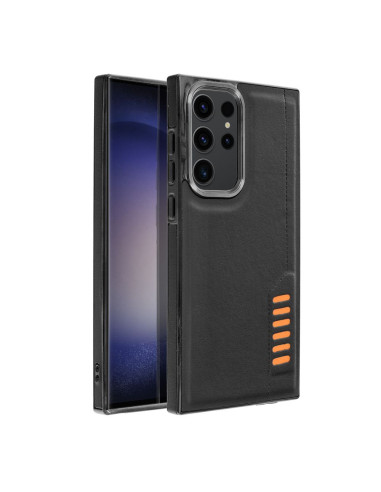 MILANO Coque pour SAMSUNG S22 Ultra noir