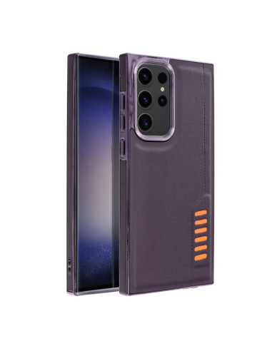 MILANO Coque pour SAMSUNG S22 Ultra violet foncé