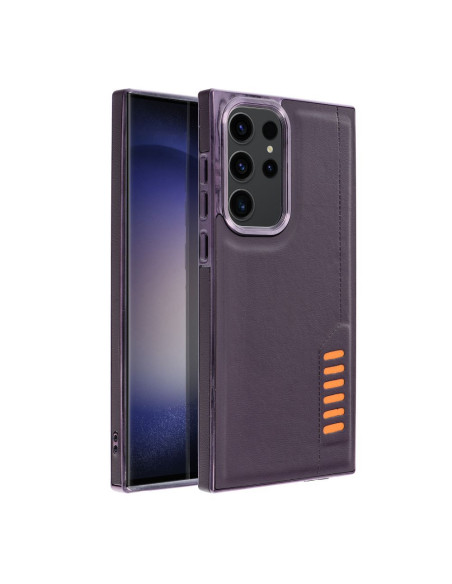 MILANO Coque pour SAMSUNG S22 Ultra violet foncé