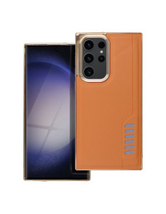 MILANO Coque pour SAMSUNG S22 Ultra marron