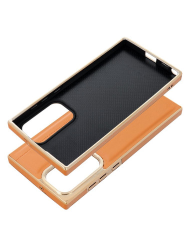 MILANO Coque pour SAMSUNG S22 Ultra marron