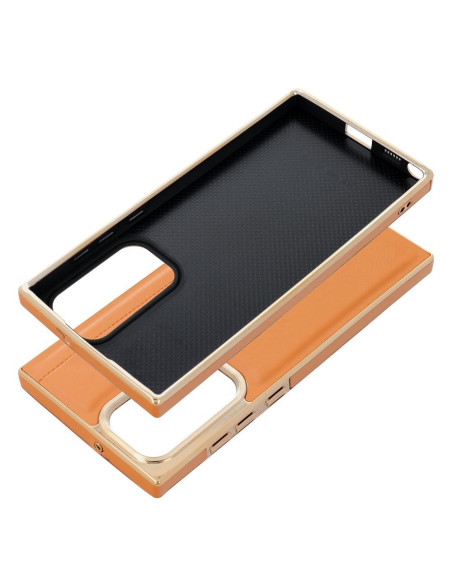 MILANO Coque pour SAMSUNG S22 Ultra marron
