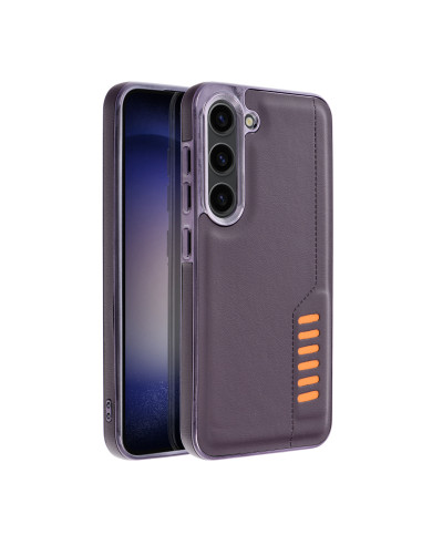MILANO Coque pour SAMSUNG S23 violet foncé