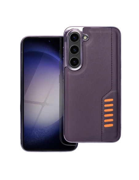 MILANO Coque pour SAMSUNG S23 violet foncé
